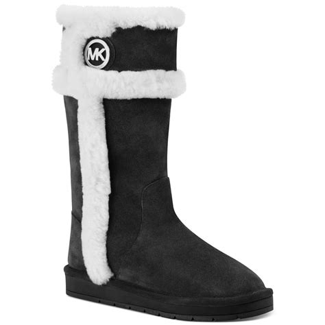 michael kors winter boots suede